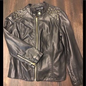 Forever 21 moto jacket